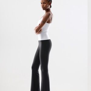 Aritzia Charcoal Flare Pants